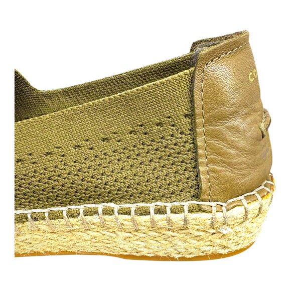 Cole Haan Cloudfeel Olive Stitchlite Espadrille Flats - Picture 8 of 10